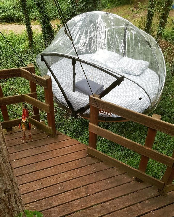 Les Bulles De La Maison Du Rocher Noisy-sur-Ecole エクステリア 写真